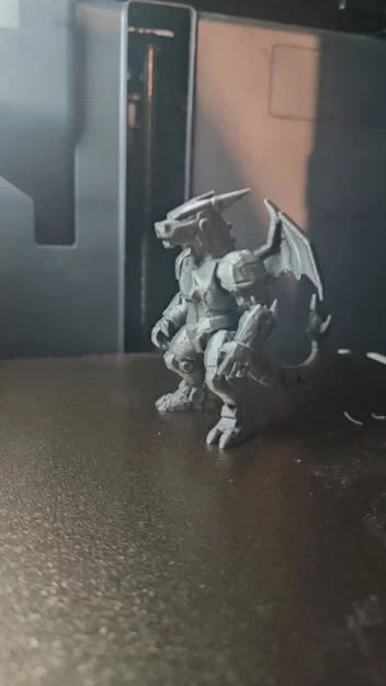 Mô hình 3D Mecha Charizard phong cách Robot cực chất - Image 2