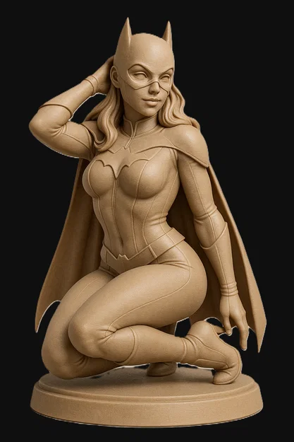 Mô hình tượng Batgirl 10cm - Tuyệt phẩm trang trí cho fan DC - Image 1