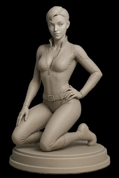 Mô hình 3D Agent Maria Hill - Nhân vật Marvel cực chi tiết - Image 1
