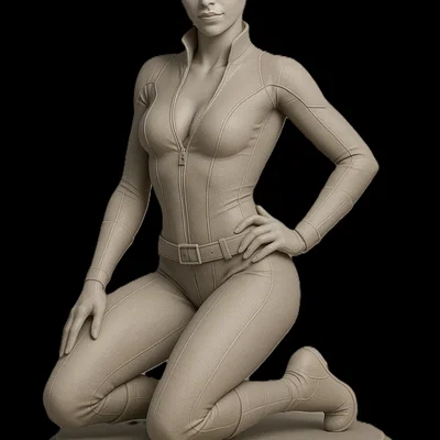 Mô hình 3D Agent Maria Hill - Nhân vật Marvel cực chi tiết