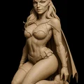 Mô hình Batgirl 10cm - Tượng DC Comics trang trí in 3D cực đẹp - Thumbnail 1