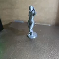 Mô hình tượng nữ vận động viên bơi lội (Swimmer Statue) 10cm - Thumbnail 2