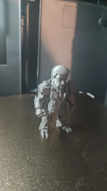 Mô hình Mecha Donald Trump - Tượng Robot Mini độc đáo - Image 2