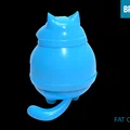 Mô hình chú mèo béo Fat Cat đáng yêu trang trí bàn làm việc - Thumbnail 3
