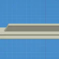 Chốt gài cửa sổ trượt phiên bản dài (Sliding Window Latch Long Version) - Thumbnail 1