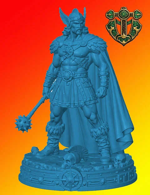 Tượng Hoàng tử Vultan từ phim Flash Gordon - Image 1
