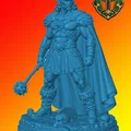 Tượng Hoàng tử Vultan từ phim Flash Gordon - Thumbnail 1