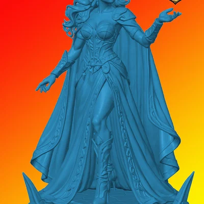 Tượng Princess Aura lấy cảm hứng từ Flash Gordon