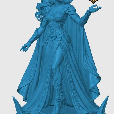 Tượng Princess Aura lấy cảm hứng từ Flash Gordon