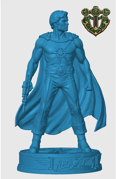 Tượng Flash Gordon phong cách cổ điển - Image 3
