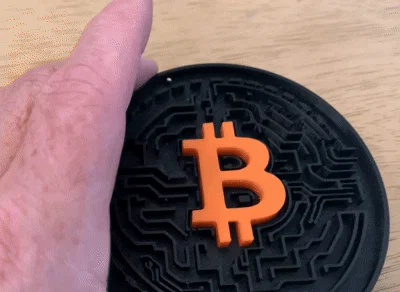 Mô hình giải đố 3D: Road to Bitcoin Breakthrough độc đáo - Image 1
