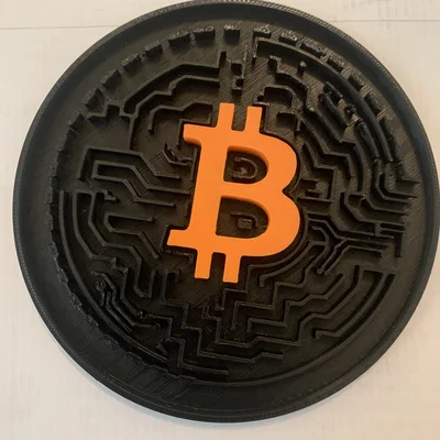 Mô hình giải đố 3D: Road to Bitcoin Breakthrough độc đáo
