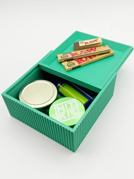 Hộp Đựng Stash Box Có Khay Cuốn (Tray Top Stash Box) - Image 1