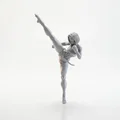 Mô hình 3D vũ công Ballet đá chân cao (High Kick) có thể in ấn - Thumbnail 1