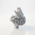 Mô hình Hà Mã Vũ Công Ba Lê - Mẫu in 3D nghệ thuật - Thumbnail 4