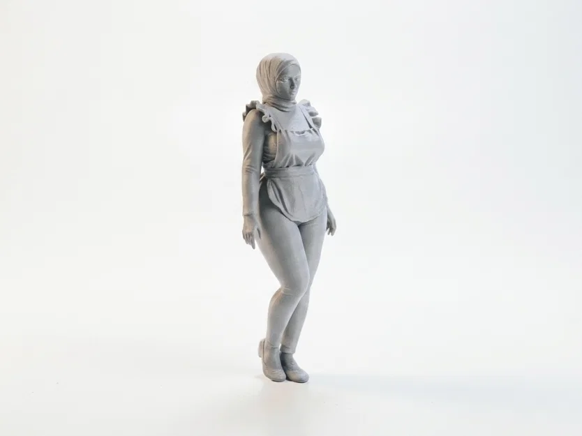 Mô Hình Figurine Nữ Nhân Vật Hijab In 3D Độc Đáo - Image 2
