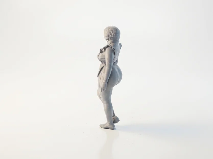 Mô Hình Figurine Nữ Nhân Vật Hijab In 3D Độc Đáo - Image 4