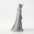 Mô hình Figurine 3D Nữ Nhân Đeo Mặt Nạ Sừng Fantasy - Thumbnail 3