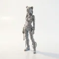 Mô hình 3D Nữ Thợ Săn Fantasy Sẵn Sàng Để In - Thumbnail 1