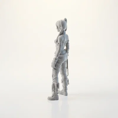 Mô hình 3D Nữ Thợ Săn Fantasy Sẵn Sàng Để In