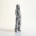 Tượng Nữ Mặc Jeans Phong Cách Hiện Đại - Mô Hình In 3D - Thumbnail 2