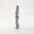 Tượng Nữ Mặc Jeans Phong Cách Hiện Đại - Mô Hình In 3D - Thumbnail 4