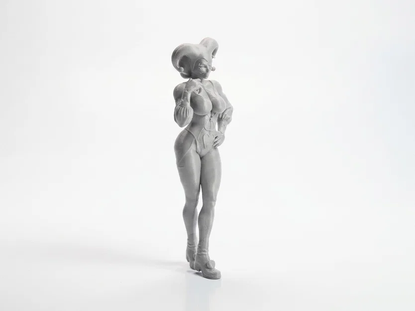 Mô Hình Nhân Vật Nữ Jester Figurine - Tệp In 3D Sắc Nét - Image 2