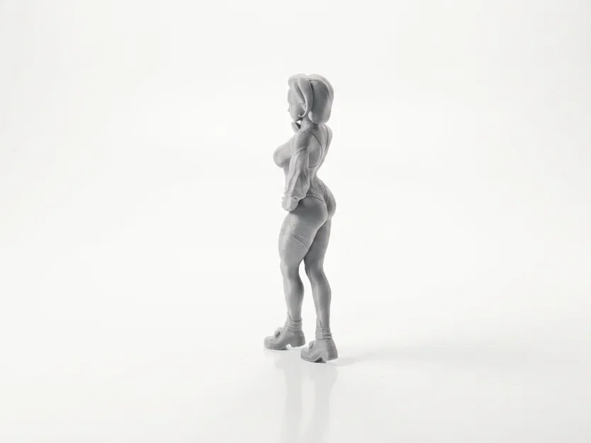Mô Hình Nhân Vật Nữ Jester Figurine - Tệp In 3D Sắc Nét - Image 4