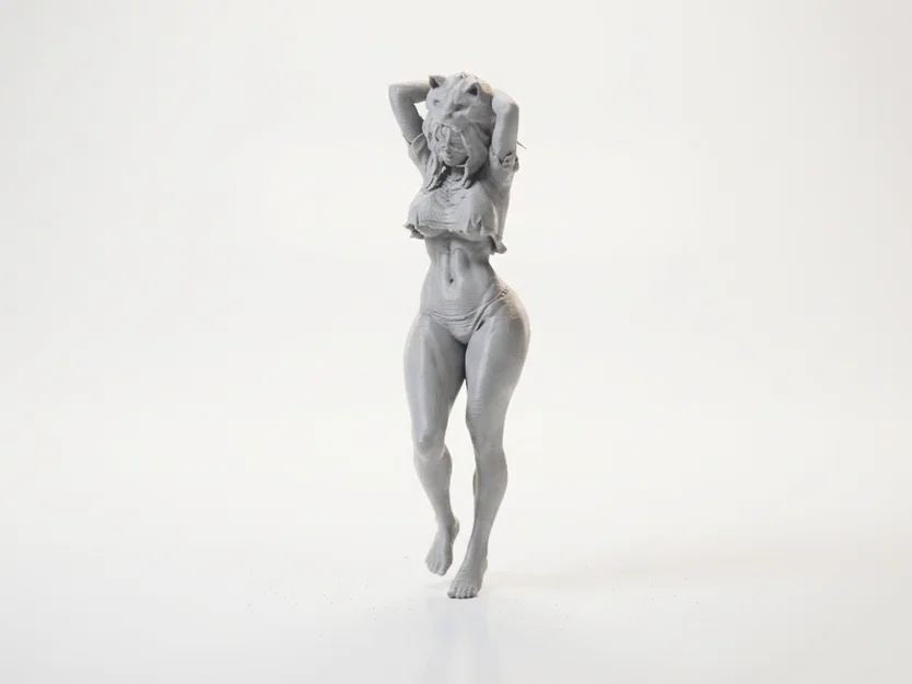 Mô hình tượng Jungle Babe Female Figure (STL 3D) - Image 1