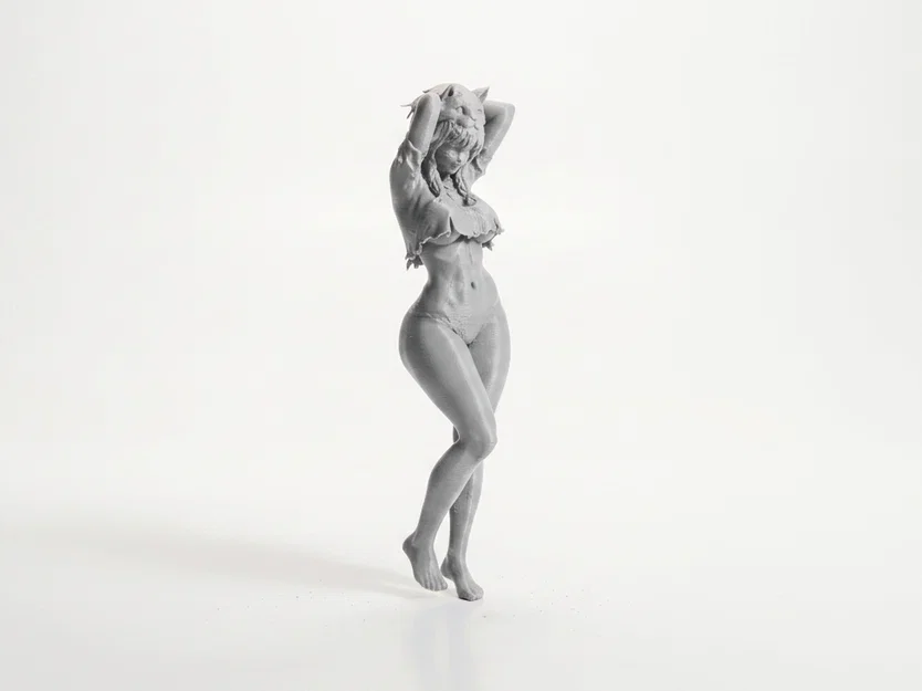 Mô hình tượng Jungle Babe Female Figure (STL 3D) - Image 2
