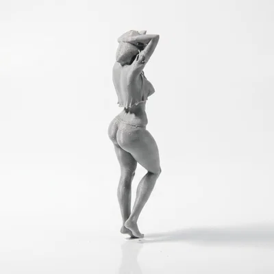 Mô hình tượng Jungle Babe Female Figure (STL 3D)