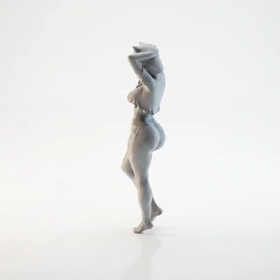 Mô hình tượng Jungle Babe Female Figure (STL 3D)