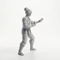 Mô hình Nữ Võ sĩ Karate 3D - Tượng võ thuật in ấn chất lượng cao - Thumbnail 2