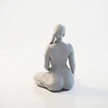 Mô hình 3D quý cô quỳ gối in ấn tinh xảo - Thumbnail 4
