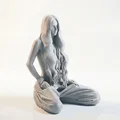 Mô hình tượng người phụ nữ quỳ gối - File STL in 3D nghệ thuật - Thumbnail 2
