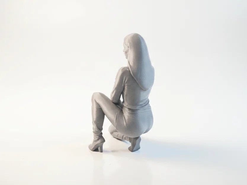 Mô hình tượng nữ quỳ - File in 3D sắc nét - Image 4