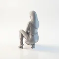 Mô hình tượng nữ quỳ - File in 3D sắc nét - Thumbnail 4