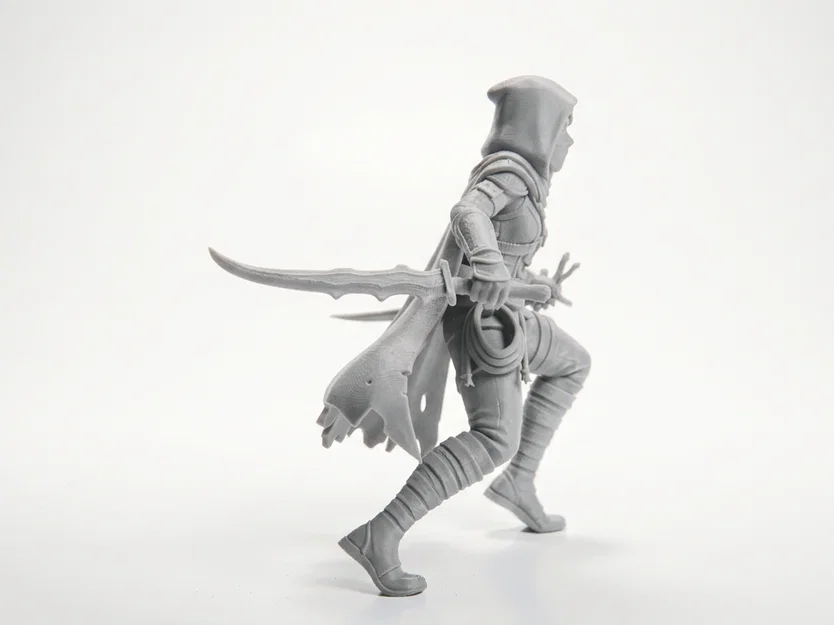 Mô hình Nữ Sát Thủ - Lady Assassin Figurine in 3D - Image 2