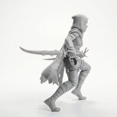 Mô hình Nữ Sát Thủ - Lady Assassin Figurine in 3D
