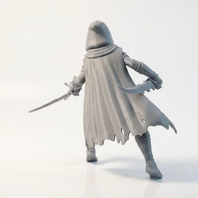 Mô hình Nữ Sát Thủ - Lady Assassin Figurine in 3D