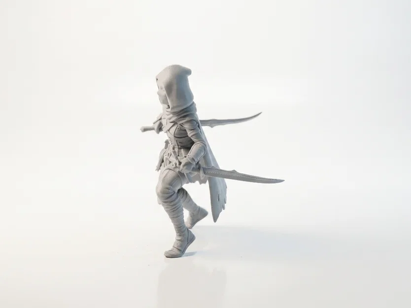 Mô hình Nữ Sát Thủ - Lady Assassin Figurine in 3D - Image 4