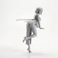 Mô hình tượng nữ dáng cúi người - File 3D in ấn nghệ thuật - Thumbnail 2