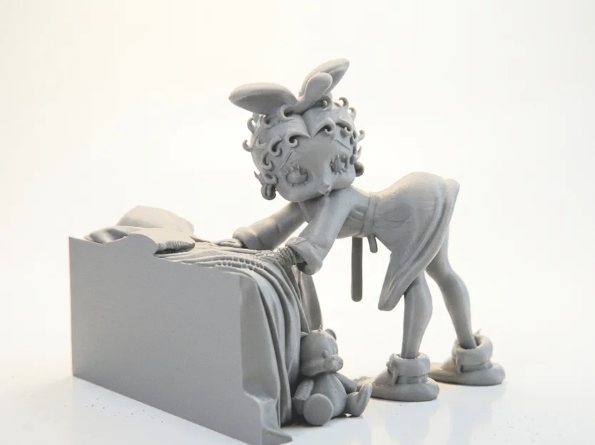 Mô hình 3D Tượng Nữ Cổ Điển Duyên Dáng (Lady Bending Over Classical Figurine) - Image 2