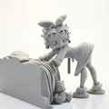 Mô hình 3D Tượng Nữ Cổ Điển Duyên Dáng (Lady Bending Over Classical Figurine) - Thumbnail 2