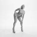 Mô hình 3D tượng nữ tạo dáng cúi người (Lady Bent Over Female Figurine) - Thumbnail 2