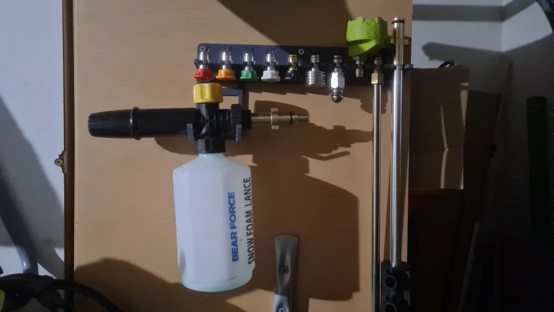 Giá treo đầu phun máy rửa xe (Pressure Washer Nozzle Station) - Image 1