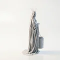 Mô hình 3D Lady Carrying Mysterious Figure Statue - Thumbnail 2