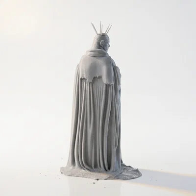 Mô hình 3D Lady Carrying Mysterious Figure Statue