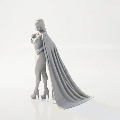 Mô hình 3D Lady Bikini Gown - Tượng nữ thanh lịch để in 3D