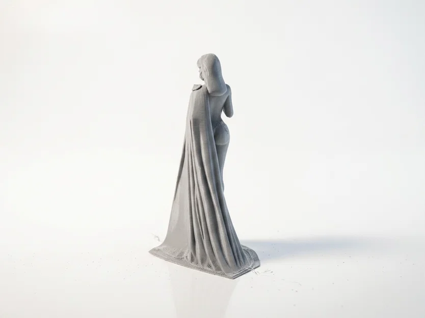 Mô hình 3D Lady Bikini Gown - Tượng nữ thanh lịch để in 3D - Image 4